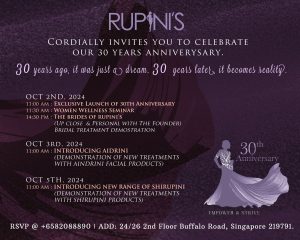 Rupinis-singapore-30th anniversary-celebration