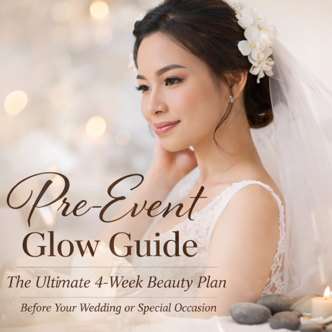 Pre-Event Glow Guide: The Ultimate 4-Week Beauty Plan Before a Wedding or Special Occasion